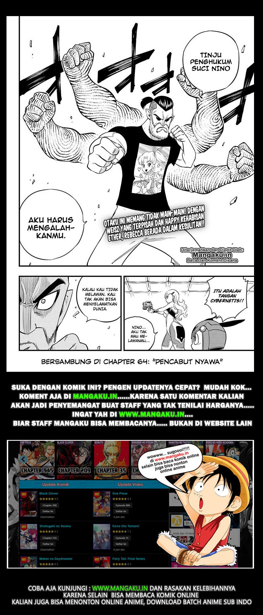 Eden’s Zero Chapter 63